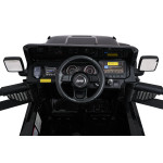 Elektrické autíčko Jeep Wrangler Rubicon Lift 4x4, 24V - čierne